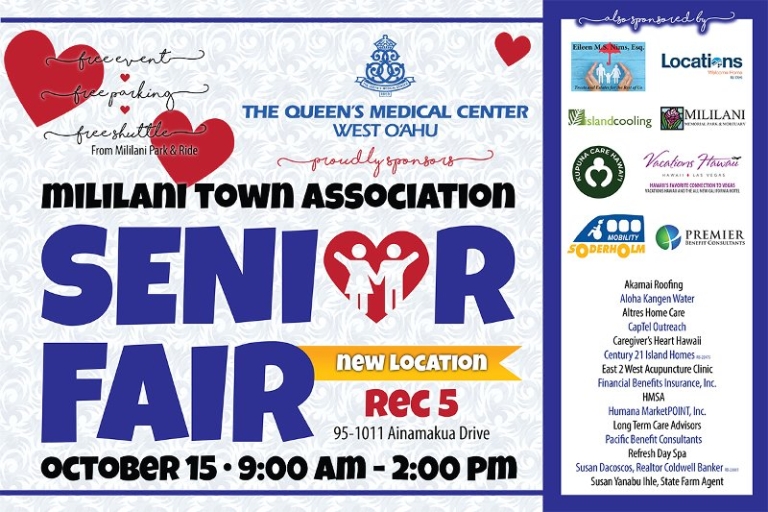 Senior Fair Mililani Town Association Official Site