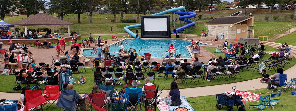 Mililani Town Association Movie by the Pool 